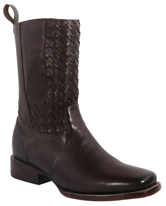 Silverton Chance All Leather Square Toe Boots (Brown)