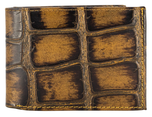 Silverton Blake All Leather Bi-Fold Wallet (Swamp)