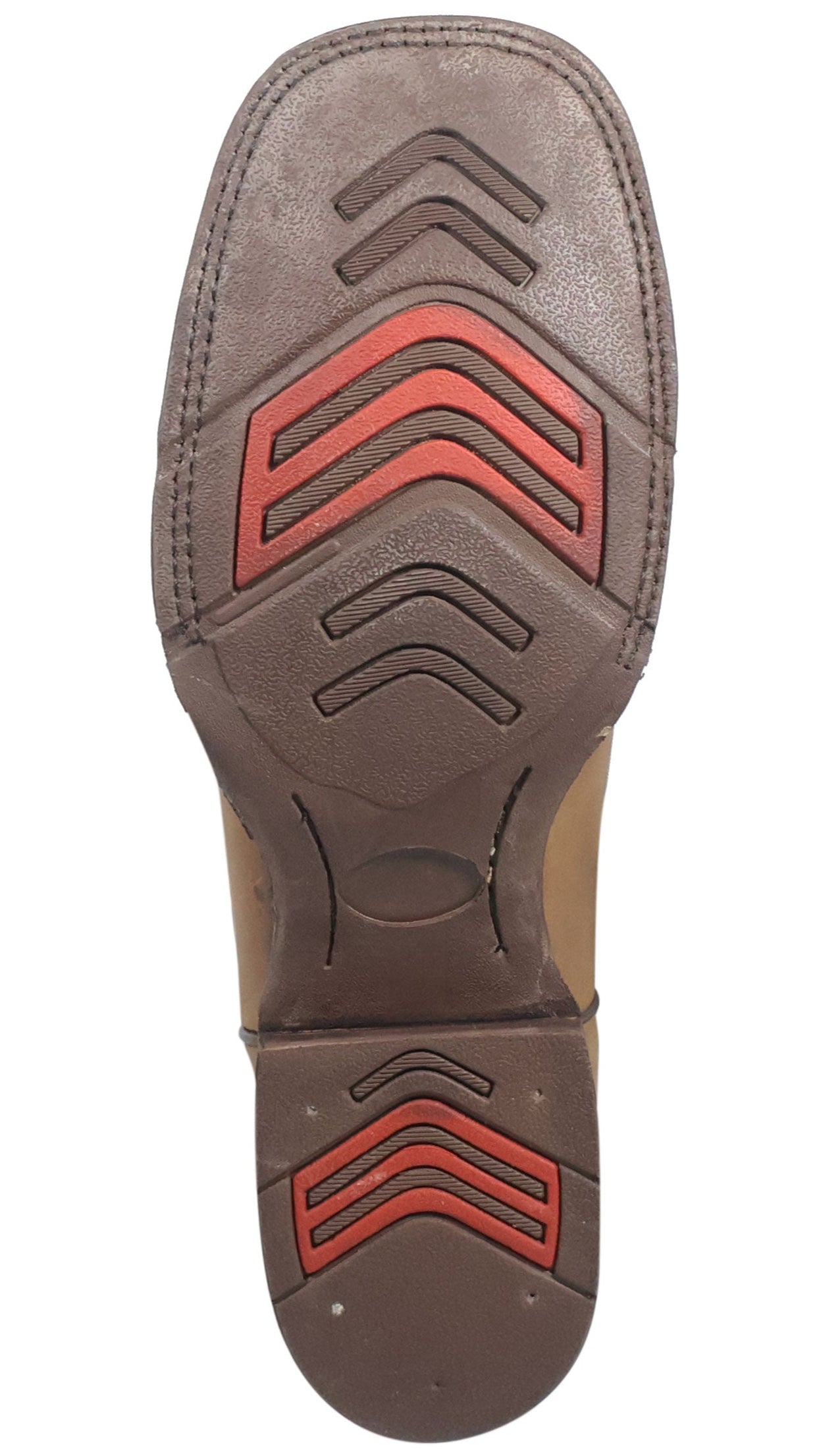 Silverton Phoenix Genuine Leather Wide Square Toe Boots (Tobacco)