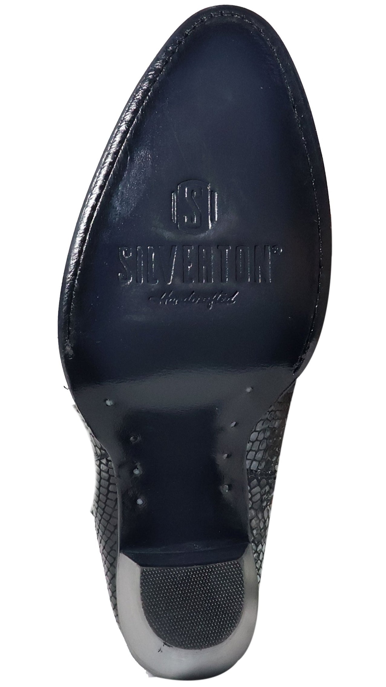 Silverton Sandra All Leather Snip Toe Short Boots (Gray)