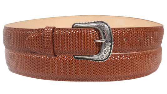 Silverton Arkansas All Leather Western Belt (Shedron)