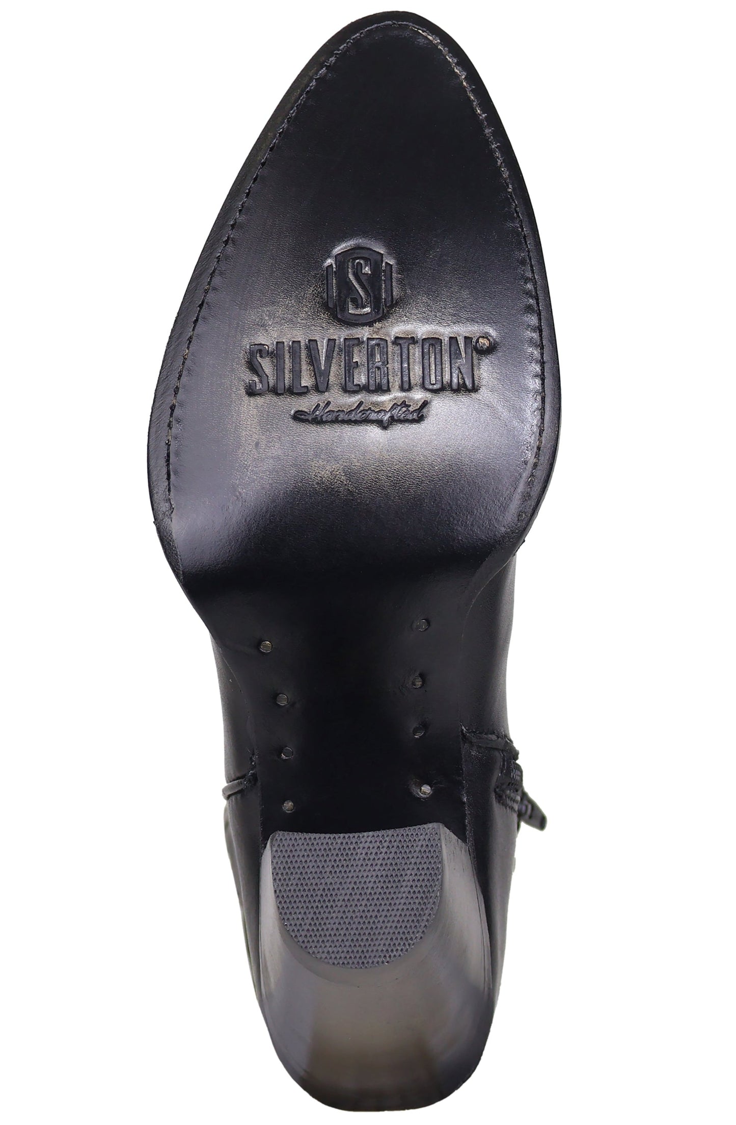 Silverton Destiny All Leather Snip Toe Knee High Boots (Black)