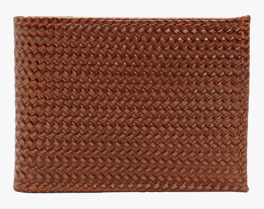 Silverton Arkansas All Leather Bi-Fold Wallet (Shedron)