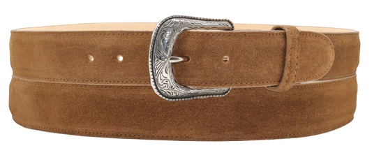 Silverton Plain All Leather Western Belt (Honey)