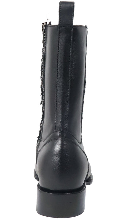 Silverton Chance All Leather Square Toe Boots (Black)