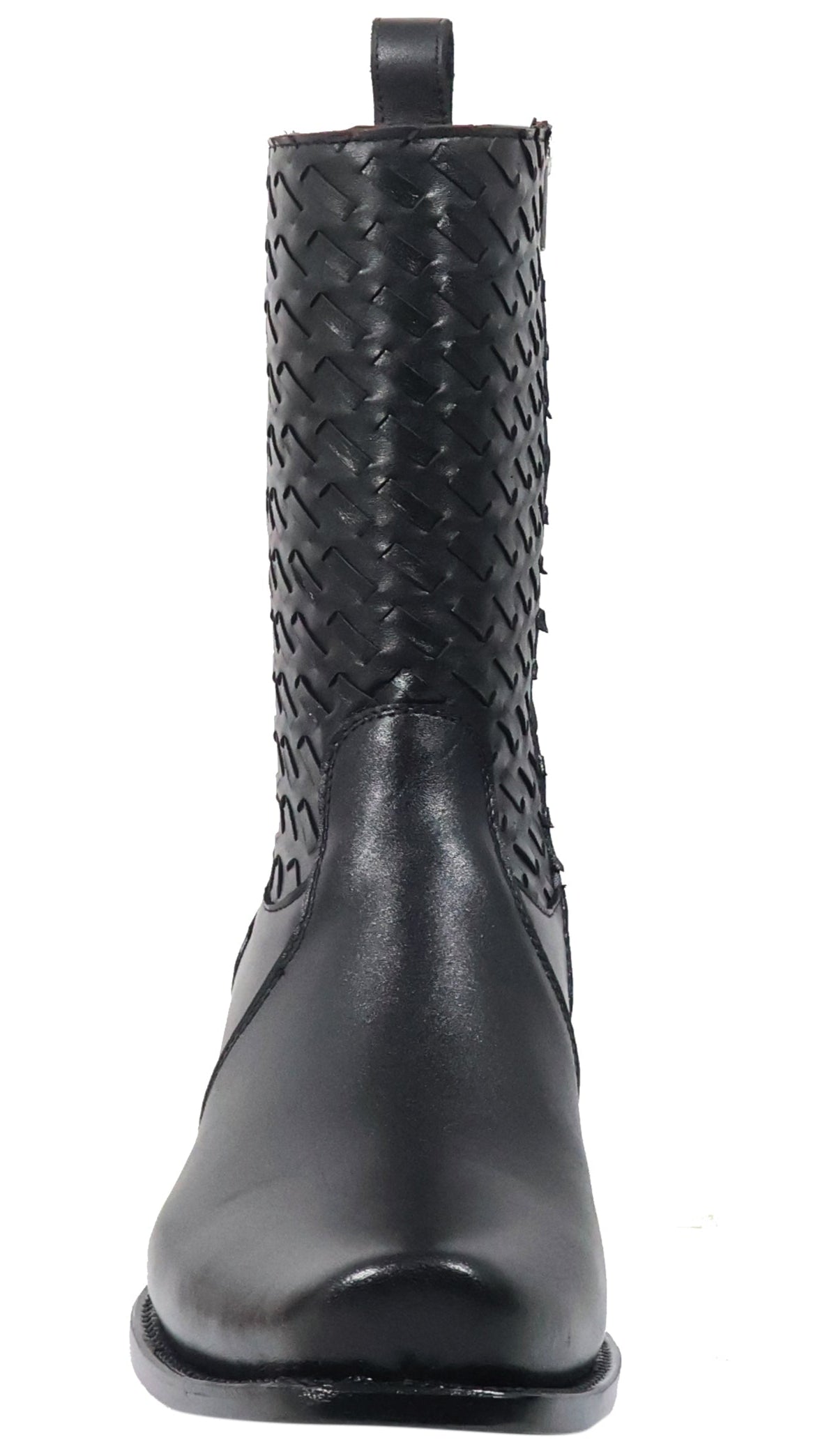 Silverton Chance All Leather Square Toe Boots (Black)