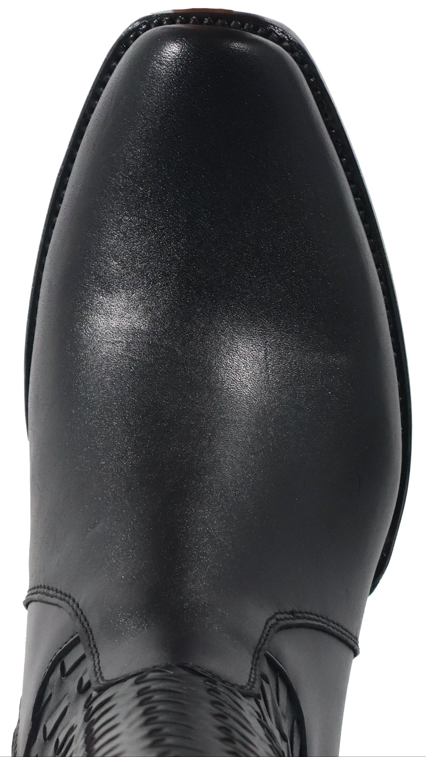 Silverton Chance All Leather Square Toe Boots (Black)