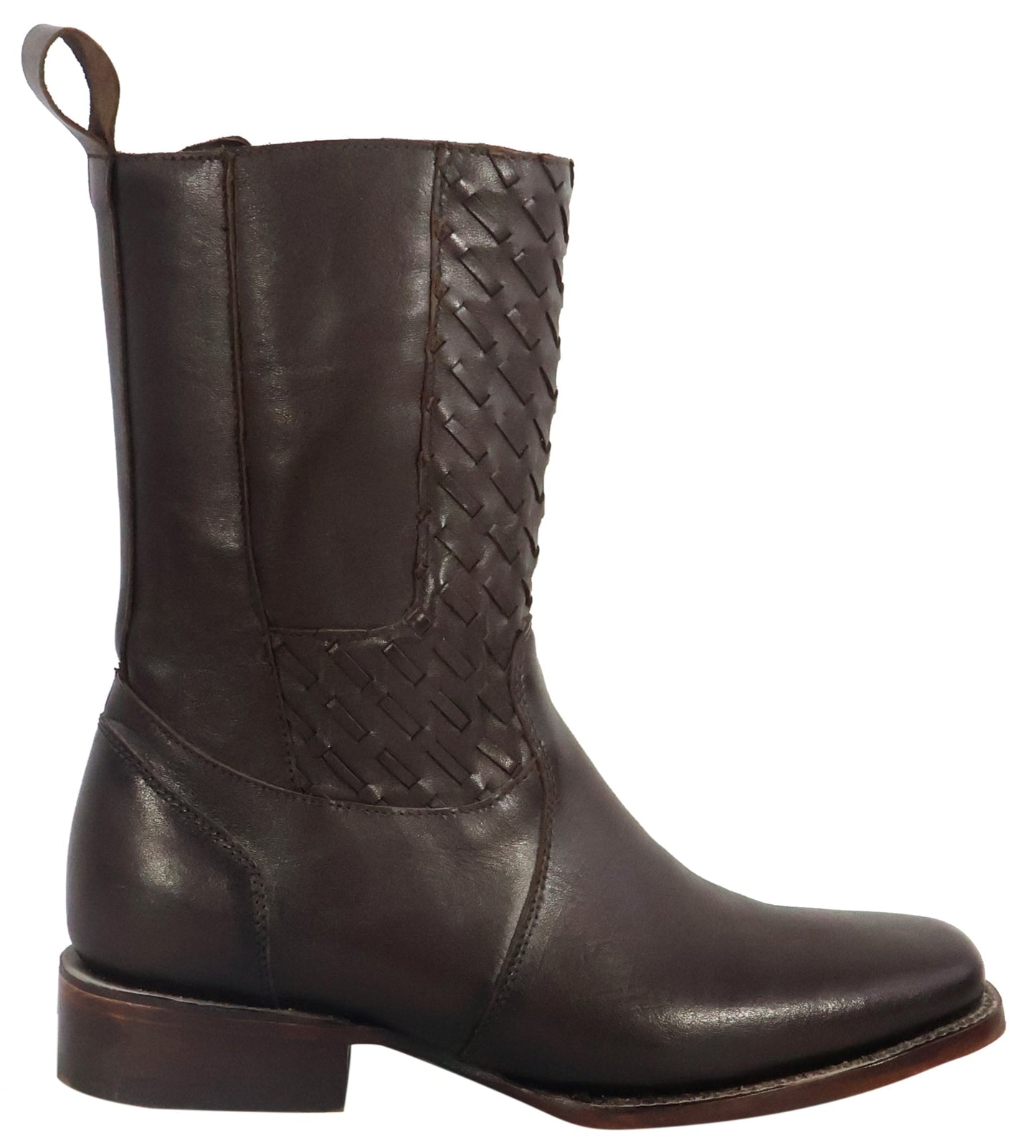 Silverton Chance All Leather Square Toe Boots (Brown)