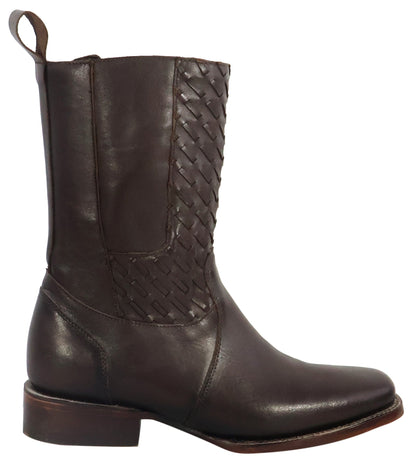Silverton Chance All Leather Square Toe Boots (Brown)