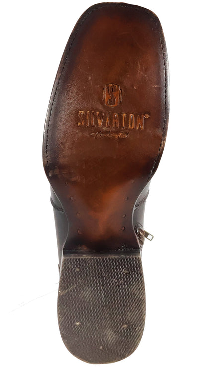 Silverton Chance All Leather Square Toe Boots (Brown)