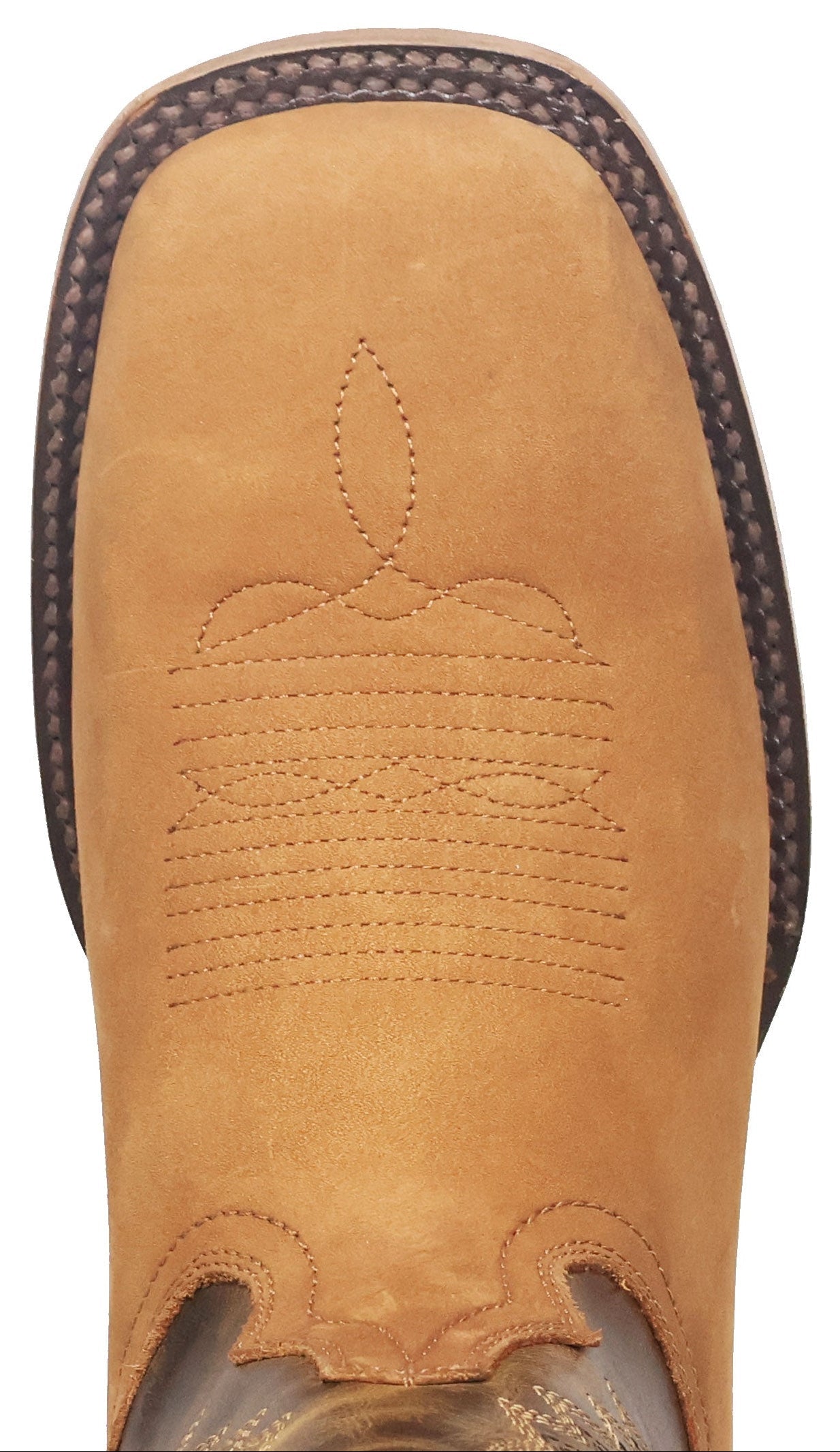 Silverton Jasper All Leather Wide Square Toe Boots (Tobacco)