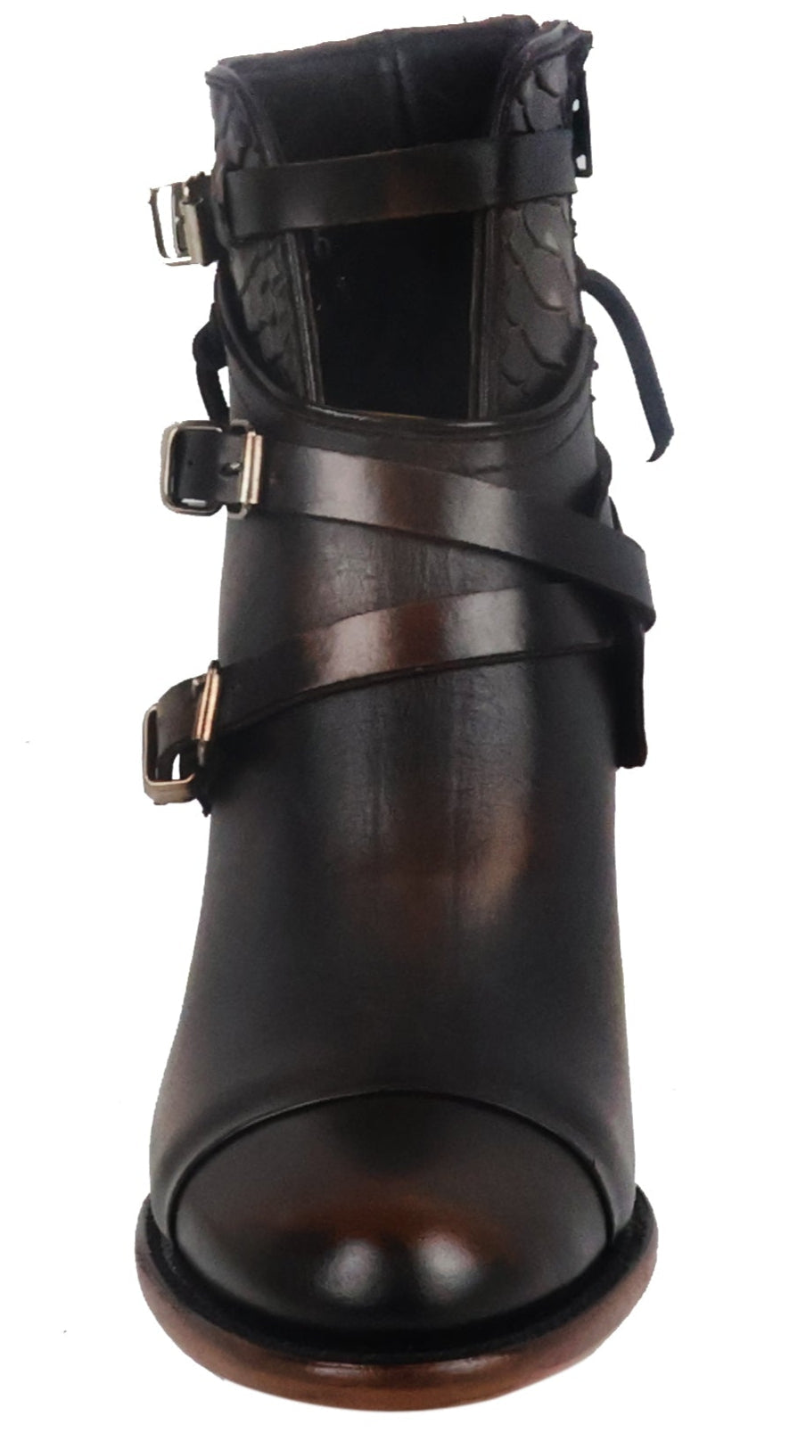 Silverton Crue All Leather Round Toe Short Boots (Desert)