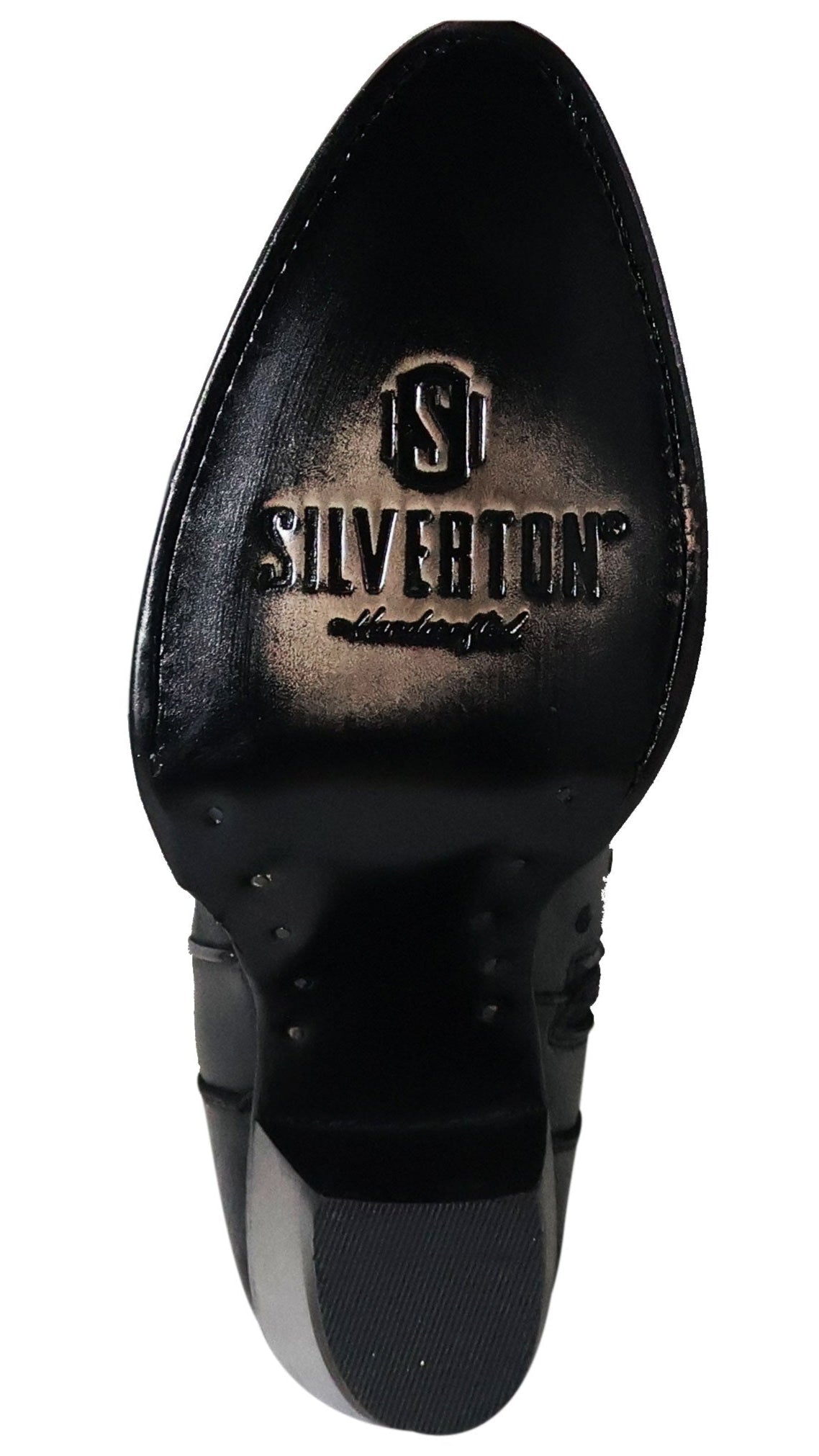 Silverton Nora All Leather Snip Toe Knee High Boots (Black)