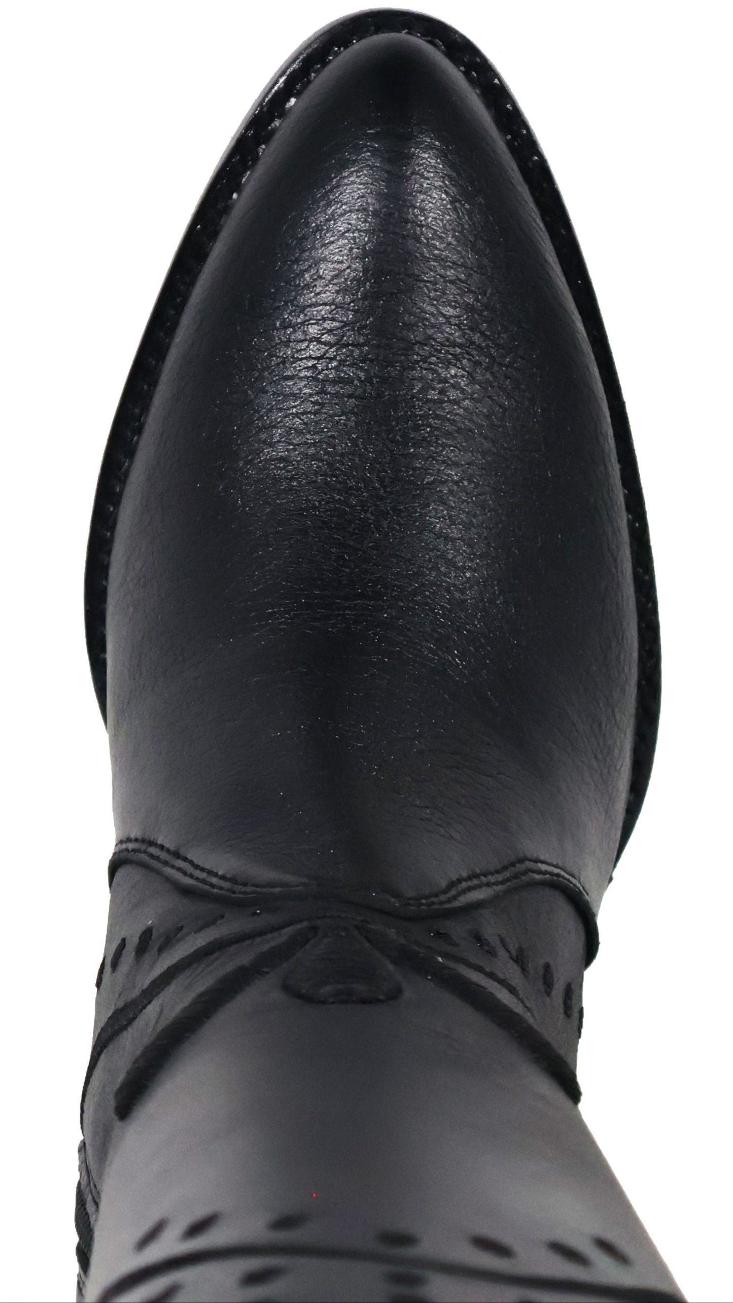 Silverton Nora All Leather Snip Toe Knee High Boots (Black)