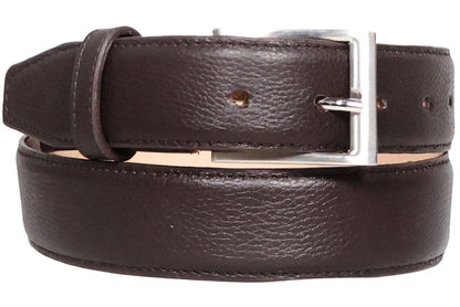 Silverton Clay All Leather Dress Belt (Brown)