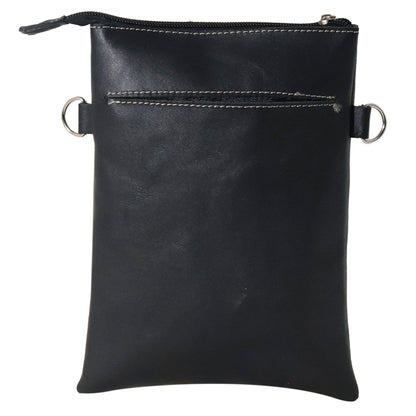 Silverton Celina All Leather Western Crossbody Bag (Black)