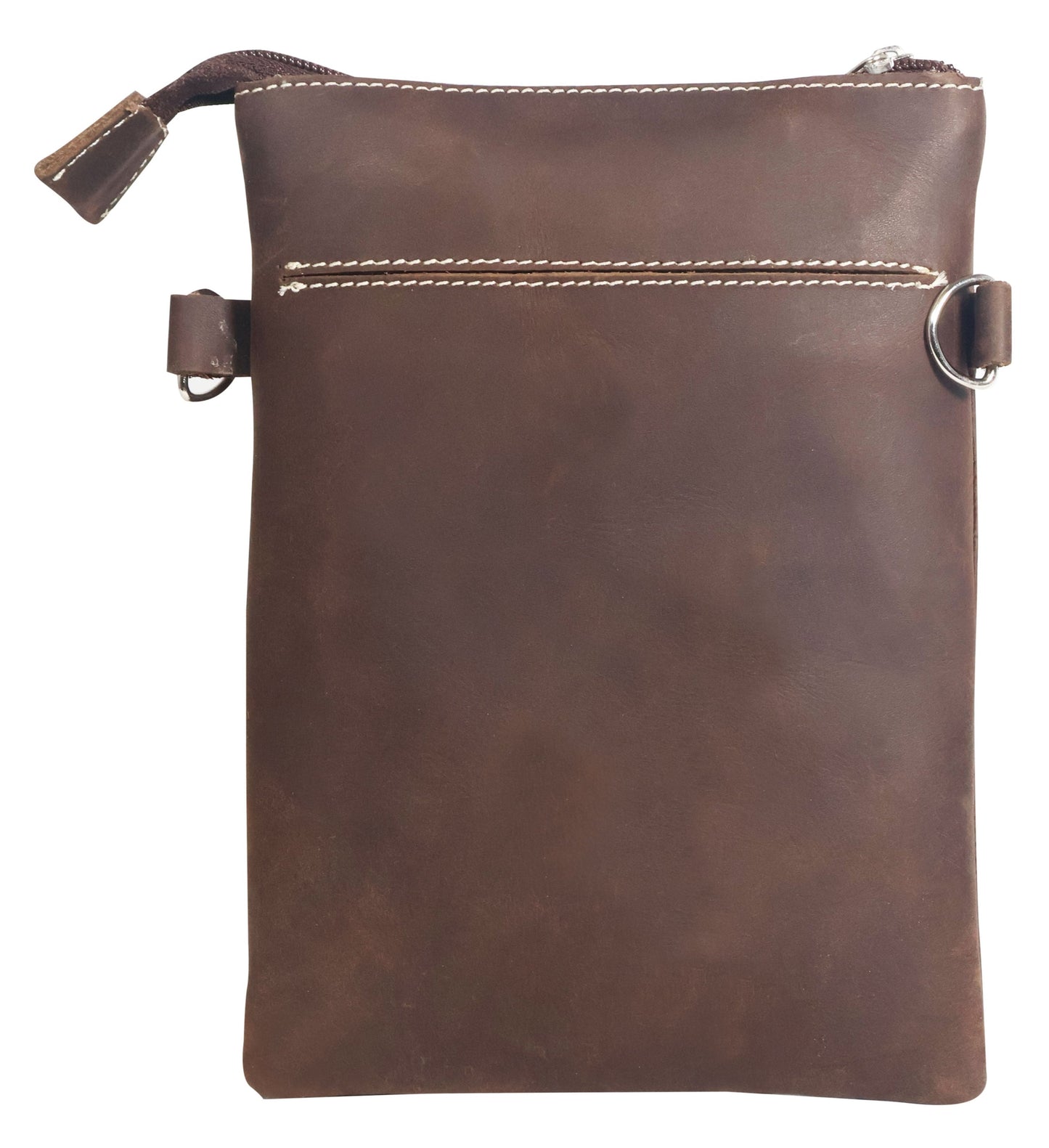 Silverton Dreamcatcher All Leather Western Crossbody Bag (Brown)