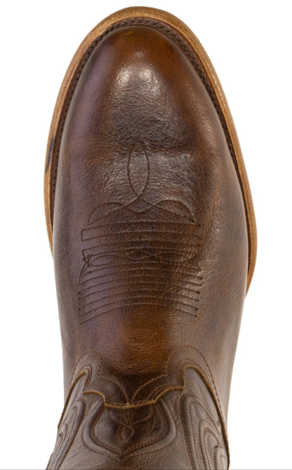 Silverton Dallas All Leather Round Toe Boots (Honey)