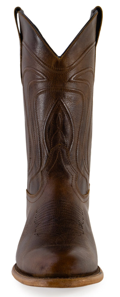 Silverton Dallas All Leather Round Toe Boots (Honey)