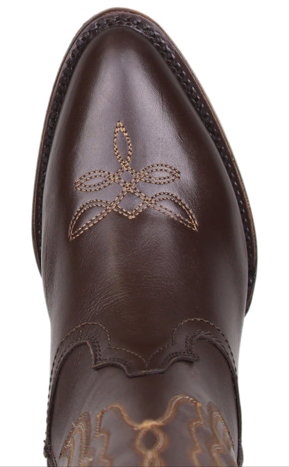 Silverton Destiny All Leather Snip Toe Knee High Boots (Brown)