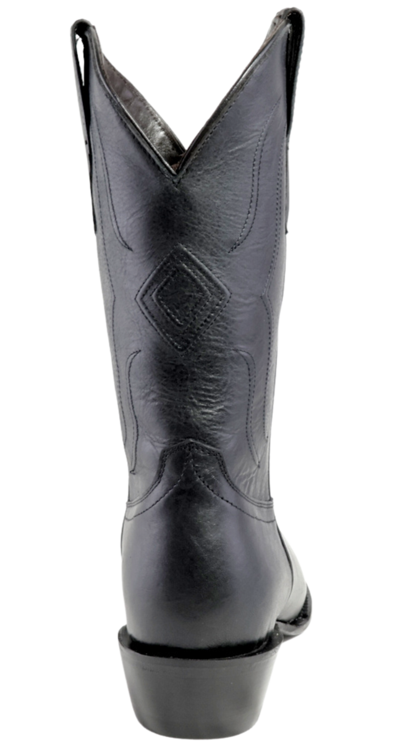 Silverton Easton All Leather Round Toe Boots (Black)
