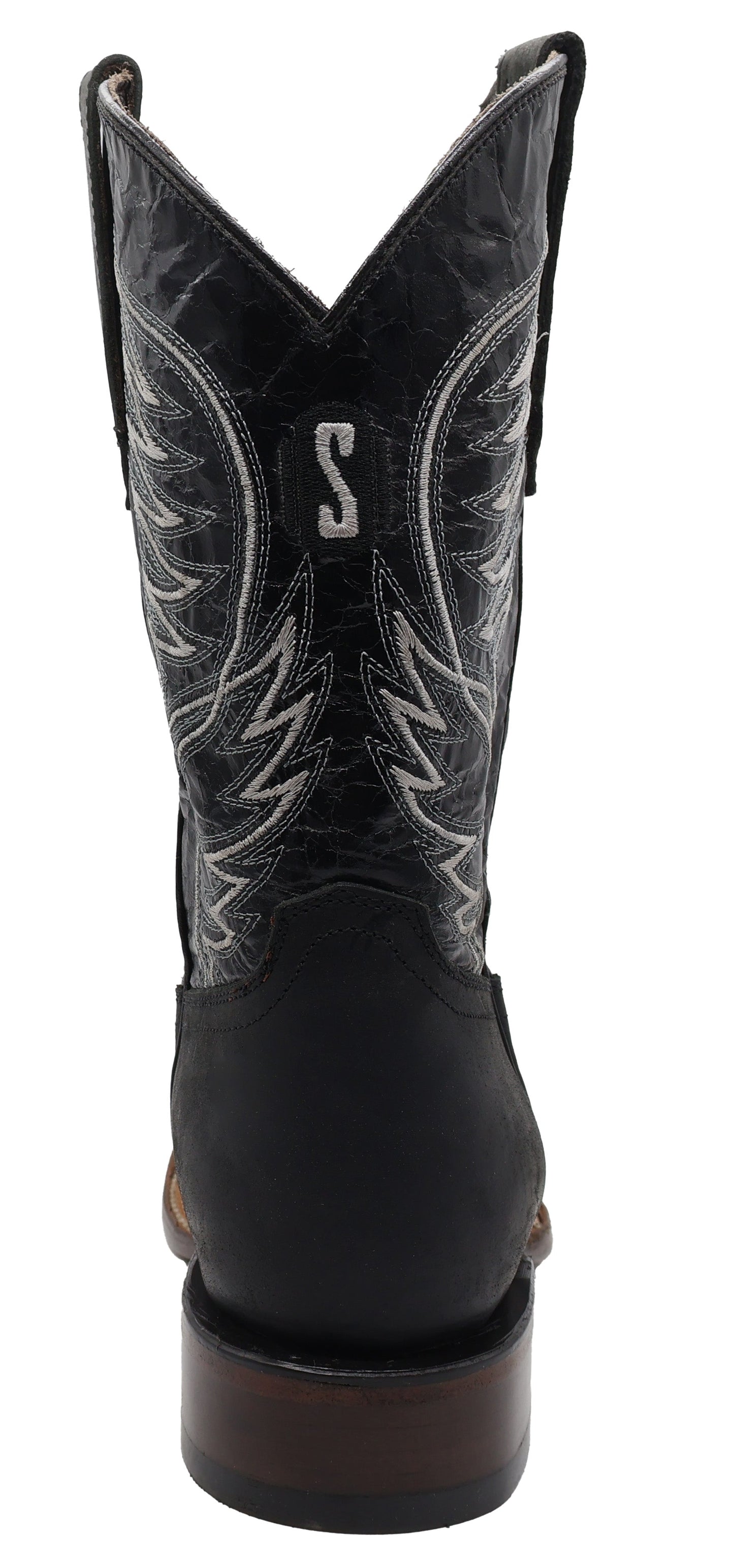 Silverton® All Leather Square-Toe Boots (Black)