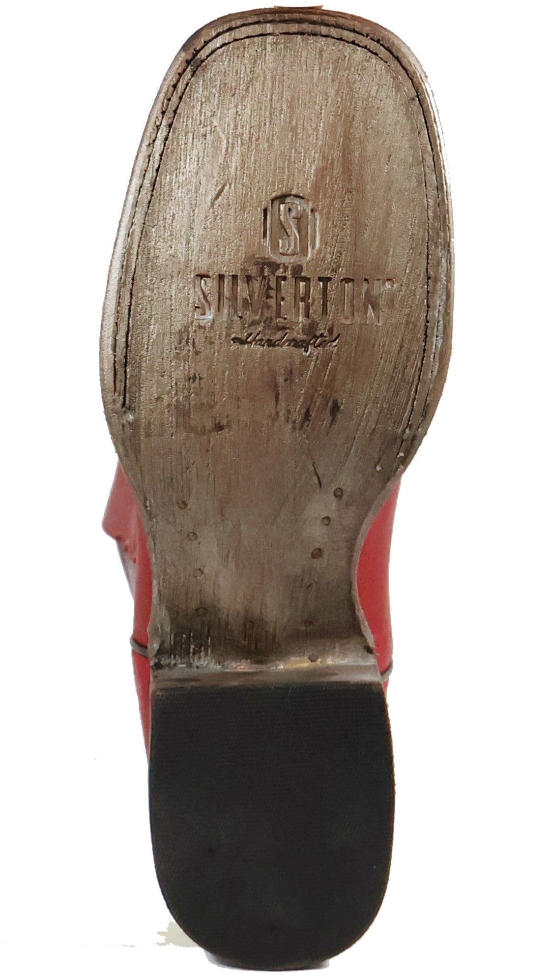 Silverton Mary All Leather Wide Square Toe Boots (Red)