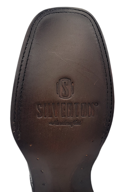 Silverton Nelly All Leather Square Toe Short Boots (Chocolate)