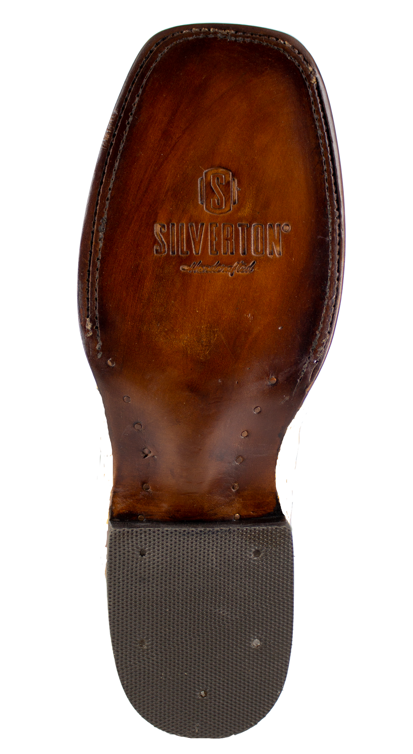 Silverton Pirarucu Mate Print Leather Wide Square Toe Boots (Honey)