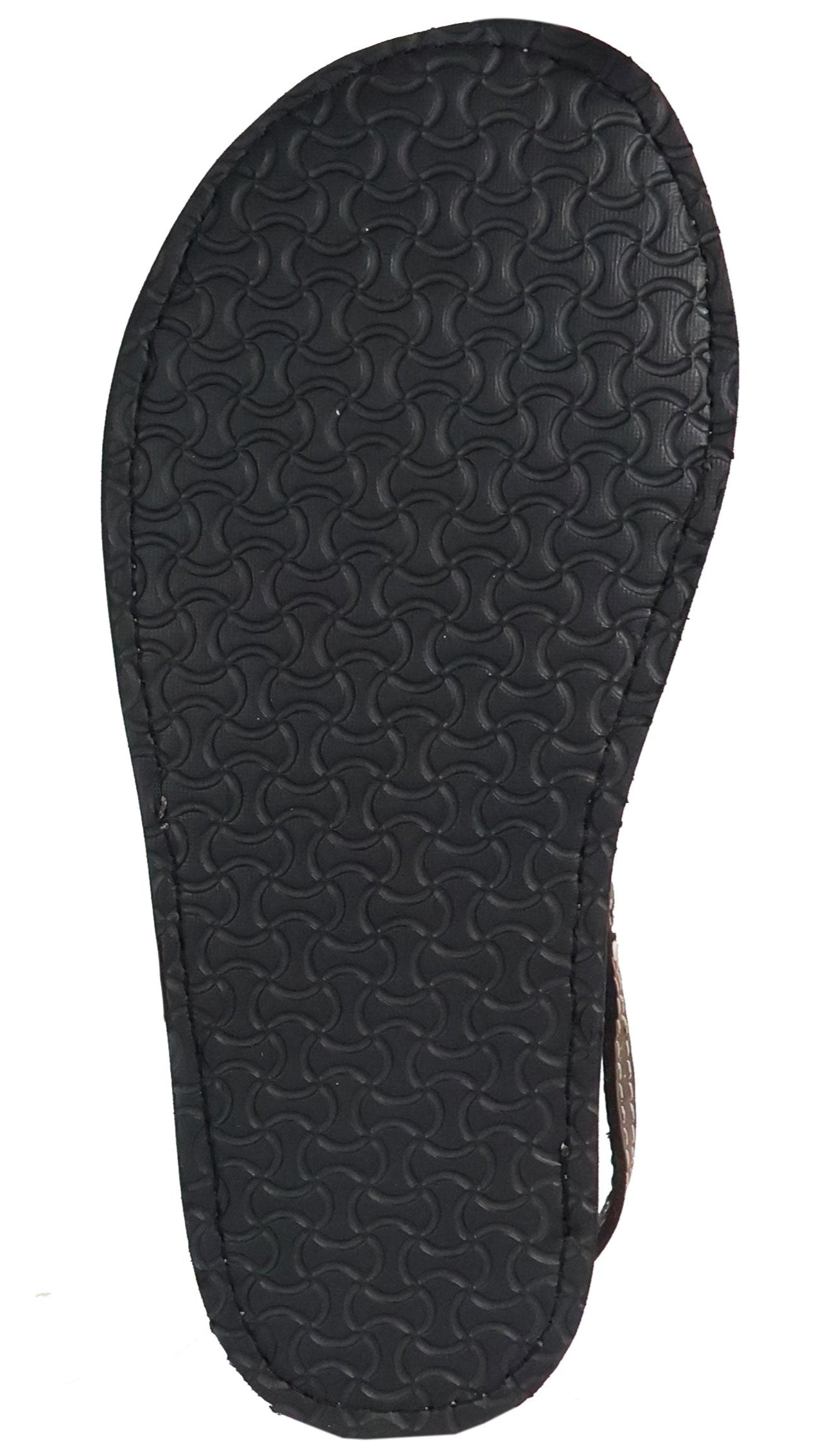 Silverton Diego All Leather Cross Strap Sandals (Brown)