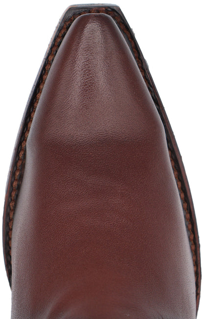 Silverton Patty All Leather Snip Toe Short Boots (Chocolate)