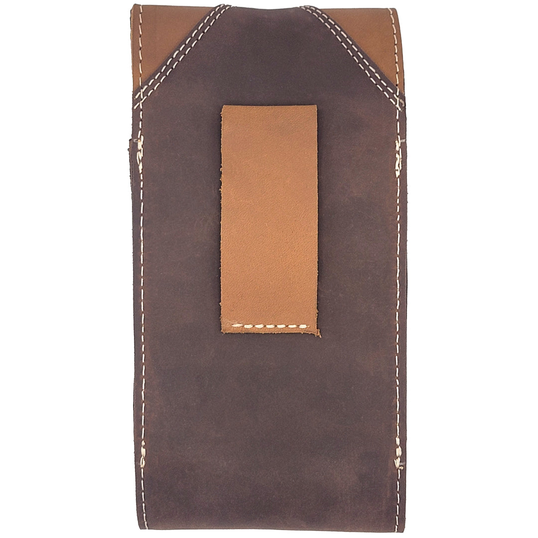 Silverton All Leather Arrow Cell Holster (Brown/Tobacco)