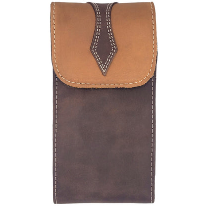 Silverton All Leather Arrow Cell Holster (Brown/Tobacco)