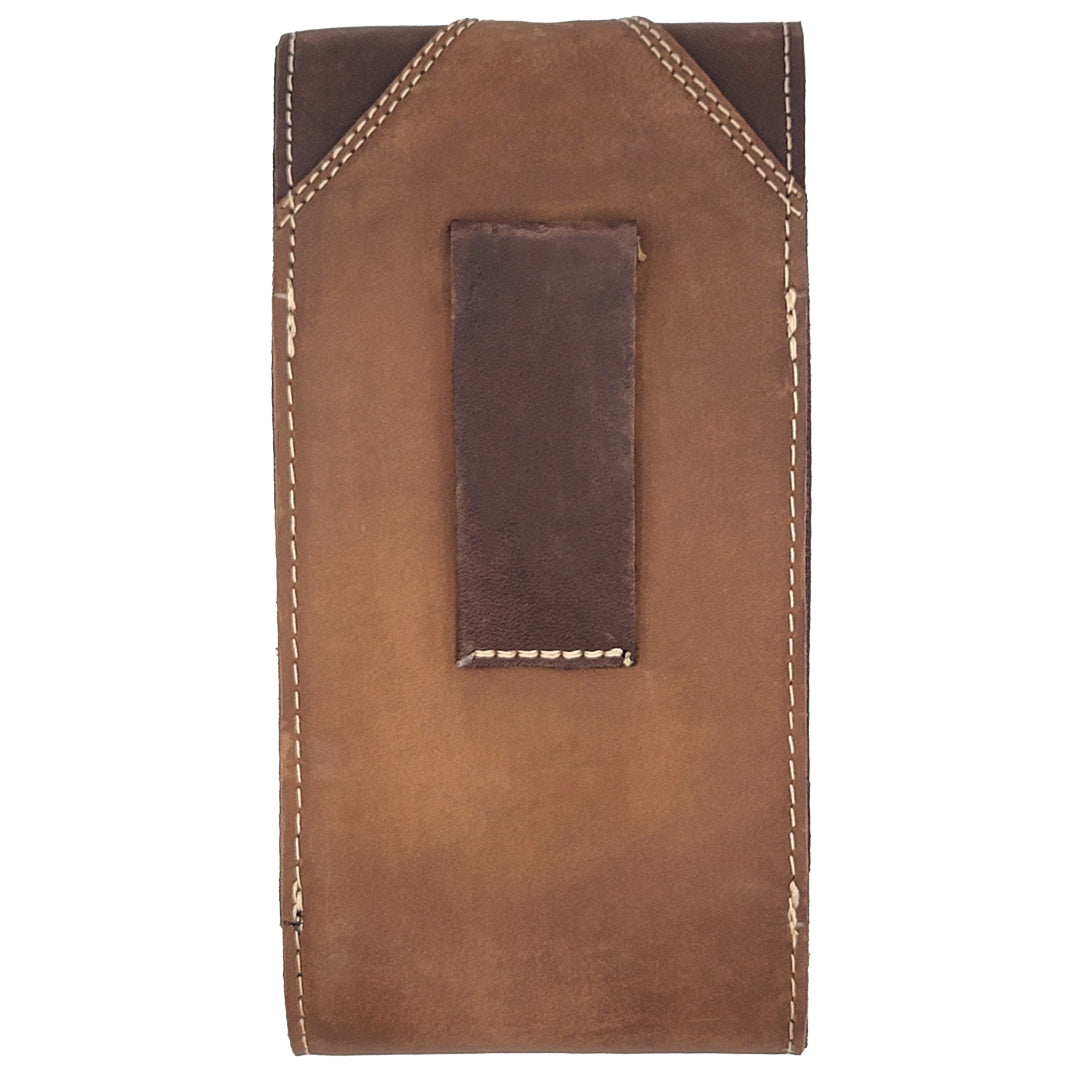 Silverton All Leather Arrow Cell Holster (Tobacco/Brown)