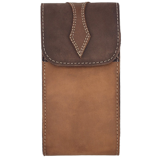 Silverton All Leather Arrow Cell Holster (Tobacco/Brown)